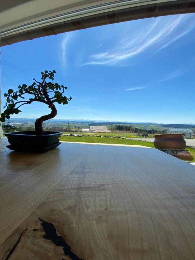 הוילה Leutkirch im Allgäu Ferienhaus Alpenblick Auf'M Vorderberg מראה חיצוני תמונה